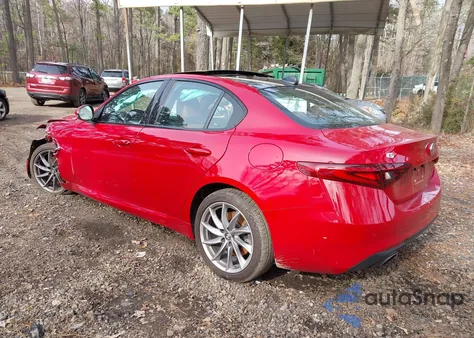 2022 Alfa Romeo Giulia Ti Awd из США, поврежденный, VIN ZARFANBN2N7659781